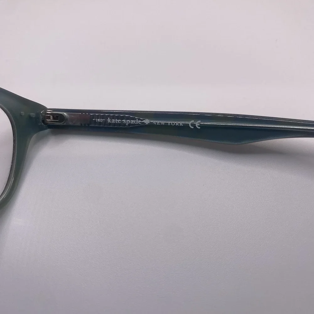 Kate Spade Eyeglasses FRAMES ONLY Rebecca TA20 49-19-140 +2.00 Black Blue 603